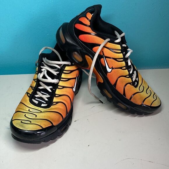 Nike Air Max Plus “Tiger” Orange Sneakers 852630-040 US Mens Size 8 / 41 EU main image 9
